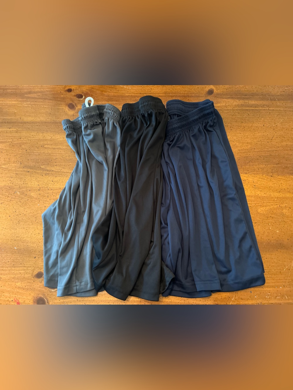 3 Pairs Men's Epic Sports 7" Cooling Performance Shorts (No Pockets)  - Size M